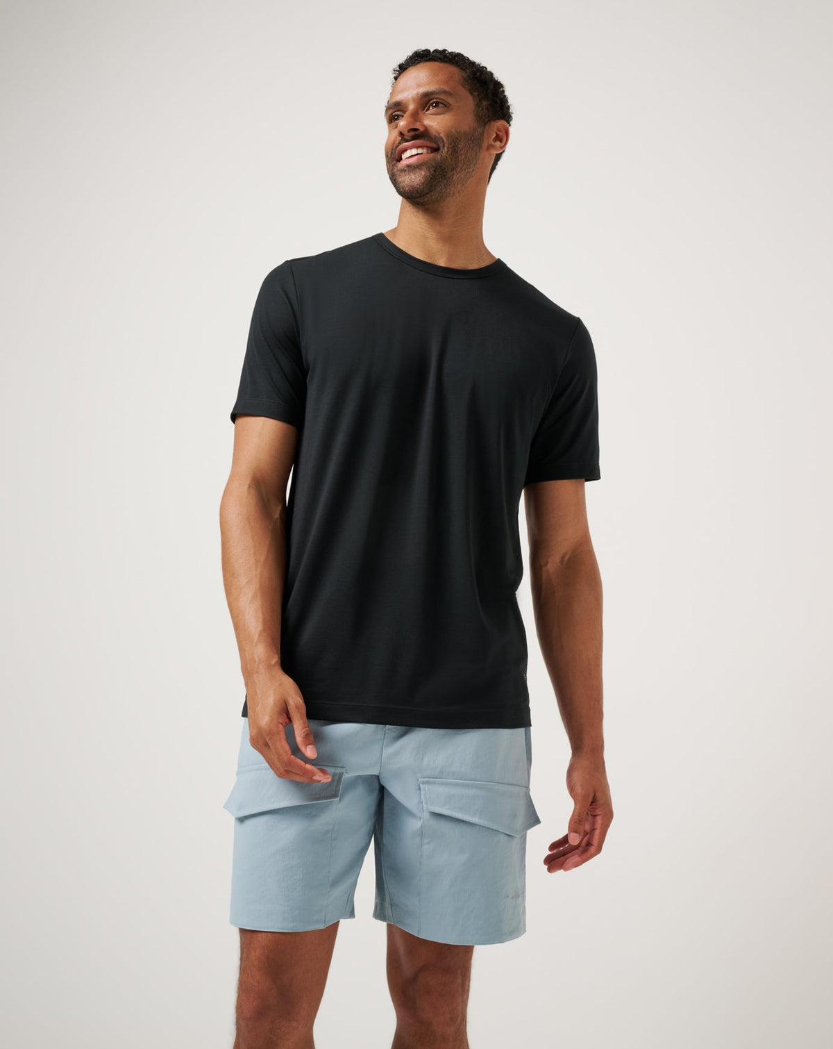 Long Holiday Tee Black | Travis Mathew