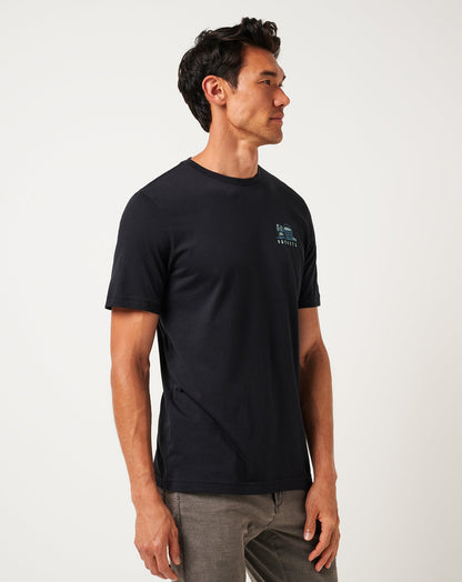 Lost Buckets Tee Black | Travis Mathew