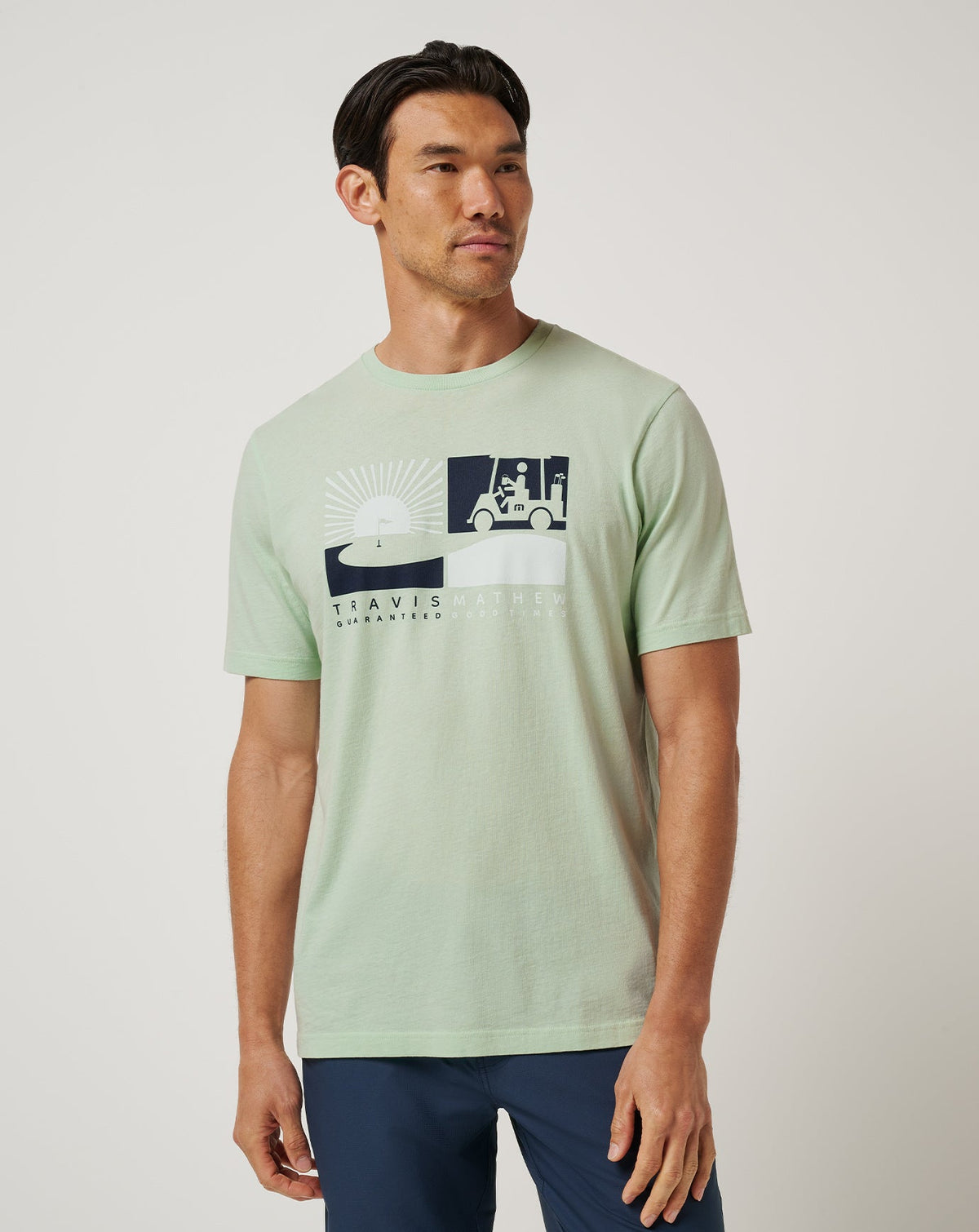 Player Parking Tee Aqua Foam | Travis Mathew