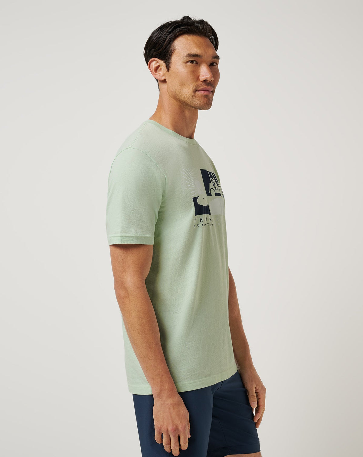 Player Parking Tee Aqua Foam | Travis Mathew
