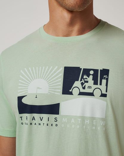 Player Parking Tee Aqua Foam | Travis Mathew