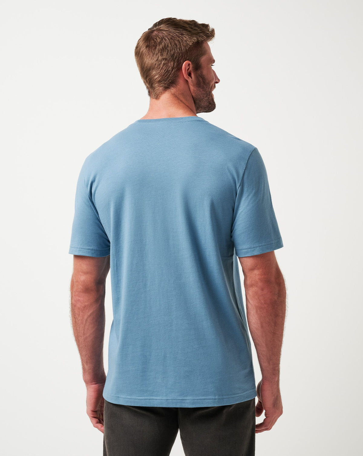 Air Trick Tee Captains Blue | Travis Mathew
