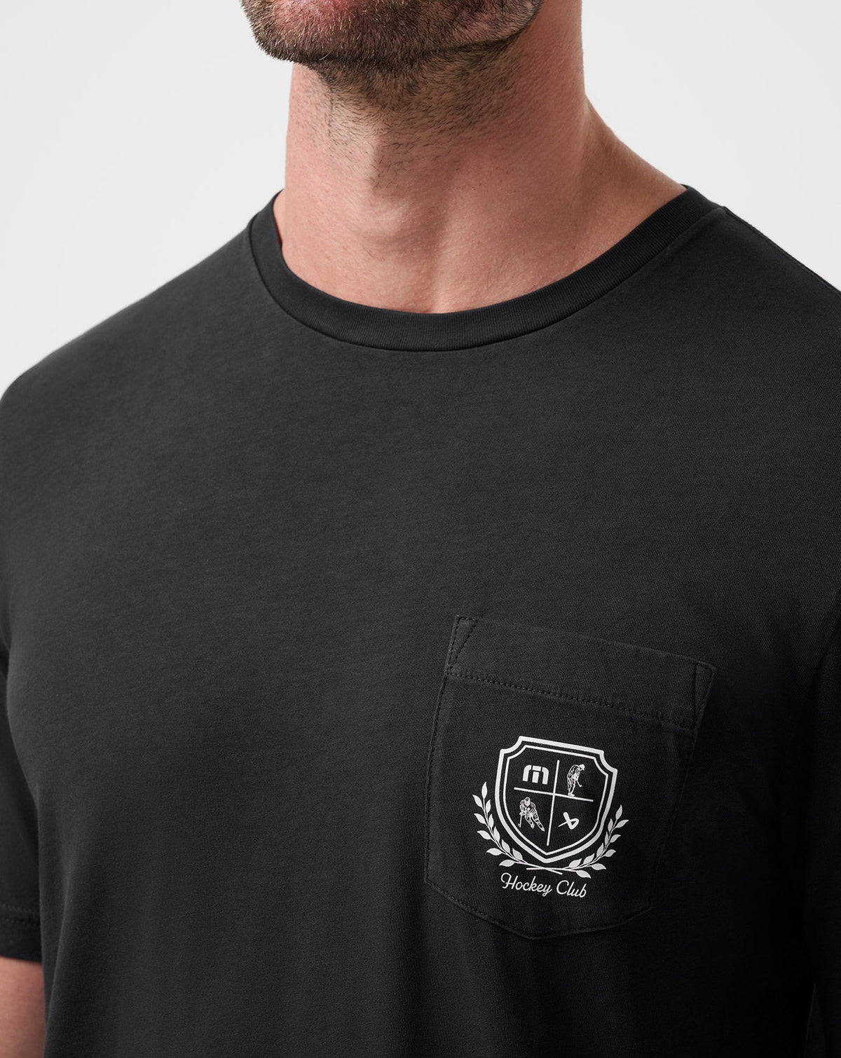Face Off Tee Black | Travis Mathew