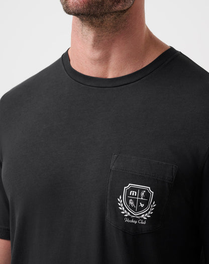 Face Off Tee Black | Travis Mathew