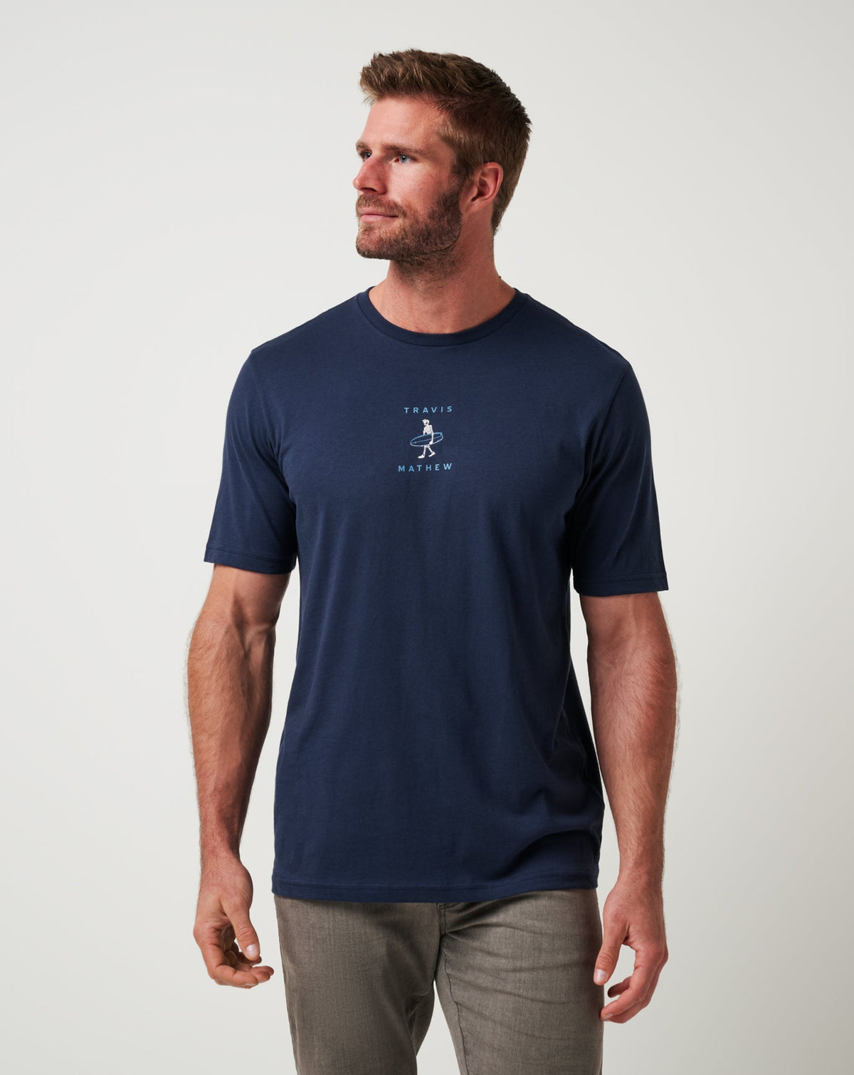 Triple Up Tee Total Eclipse | Travis Mathew