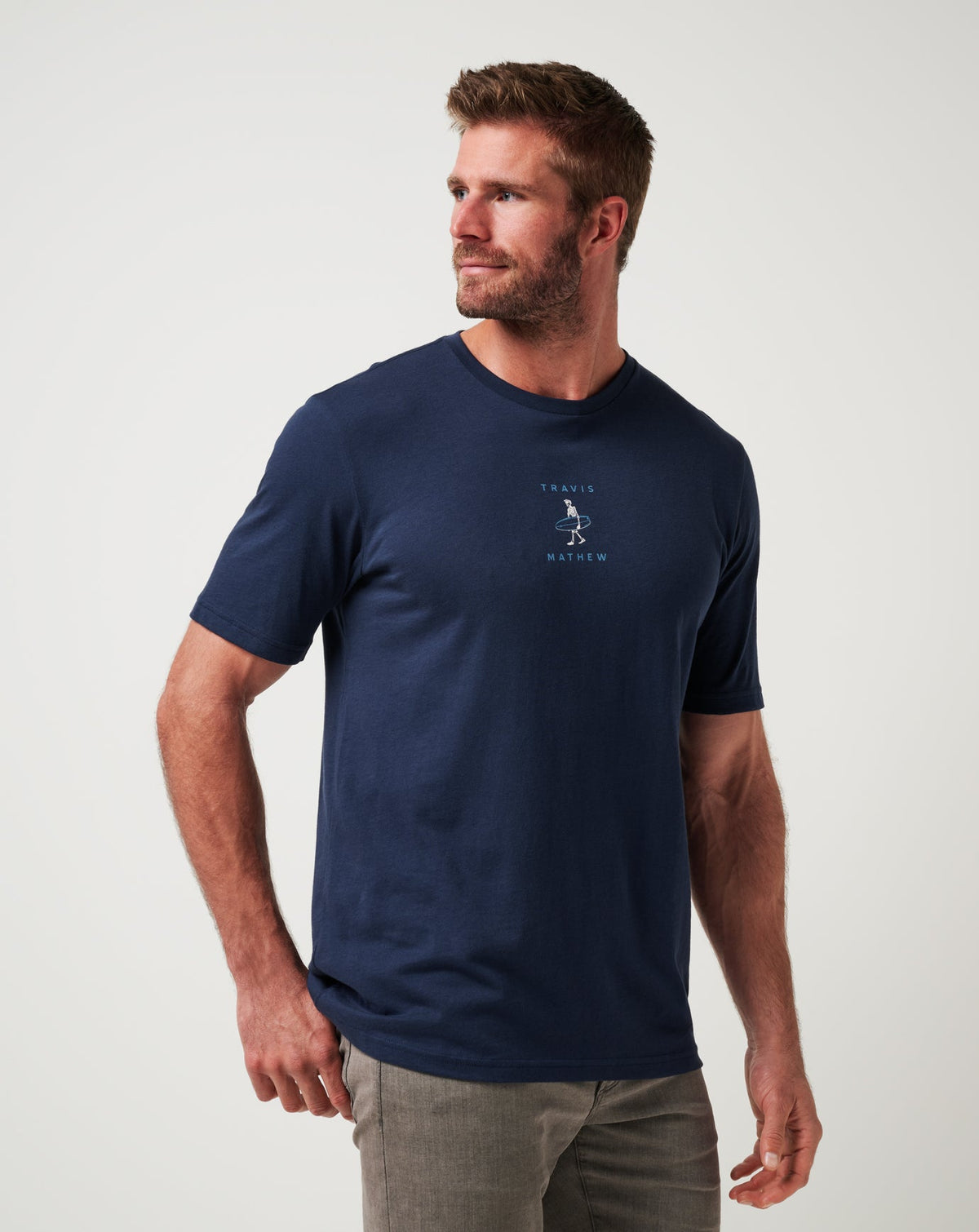 Triple Up Tee Total Eclipse | Travis Mathew