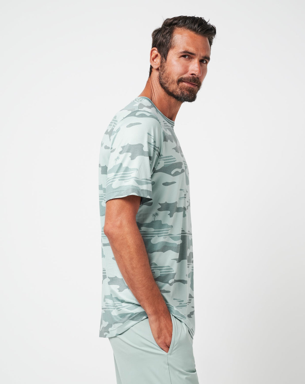 Season Stealth Tee Gray Mist | Travis Mathew