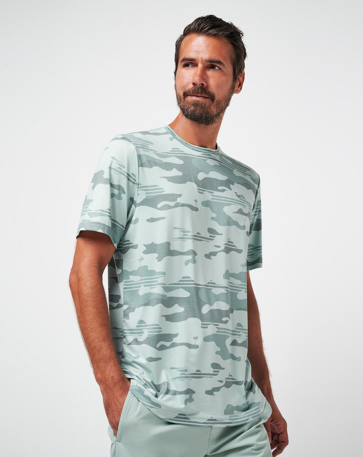 Season Stealth Tee Gray Mist | Travis Mathew