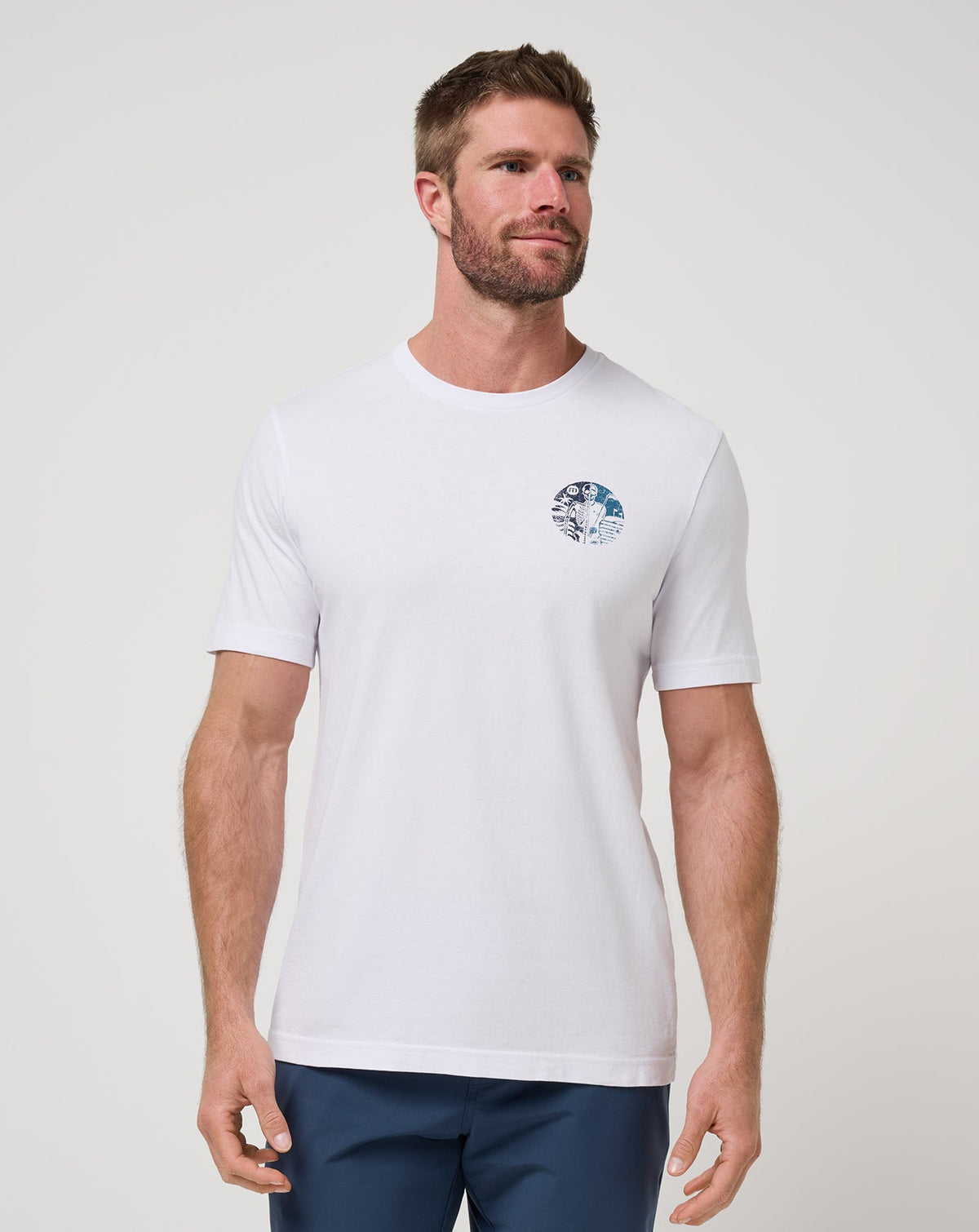 Switch Stance Tee White | Travis Mathew