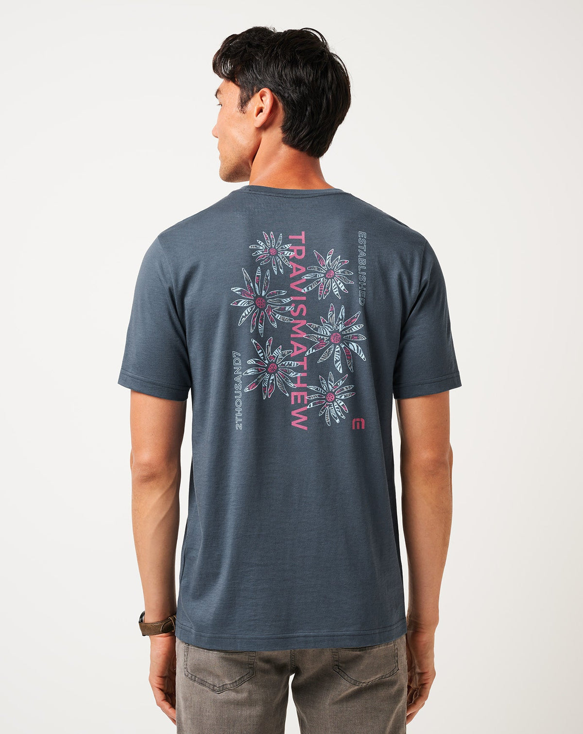 Piece Of Paradise Tee Mood Indigo/Vintage Indigo | Travis Mathew