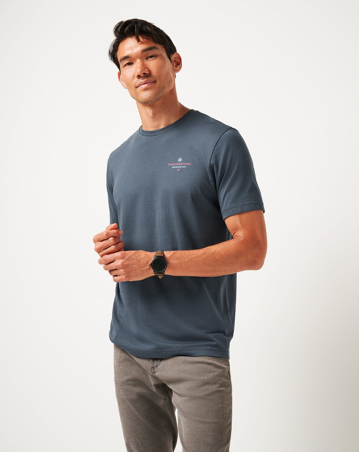 Piece Of Paradise Tee Mood Indigo/Vintage Indigo | Travis Mathew