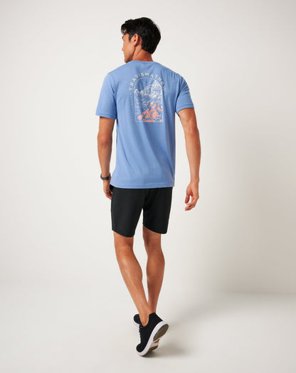 Reef Walk Tee Pacific Coast | Travis Mathew