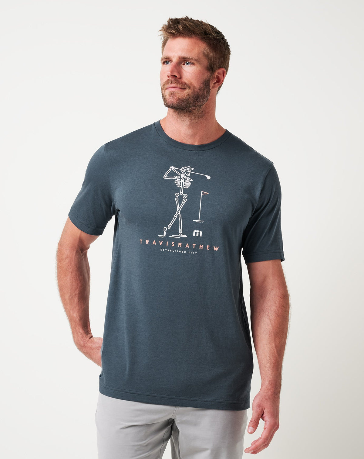Lost Swing Tee Mood Indigo/Vintage Indigo | Travis Mathew