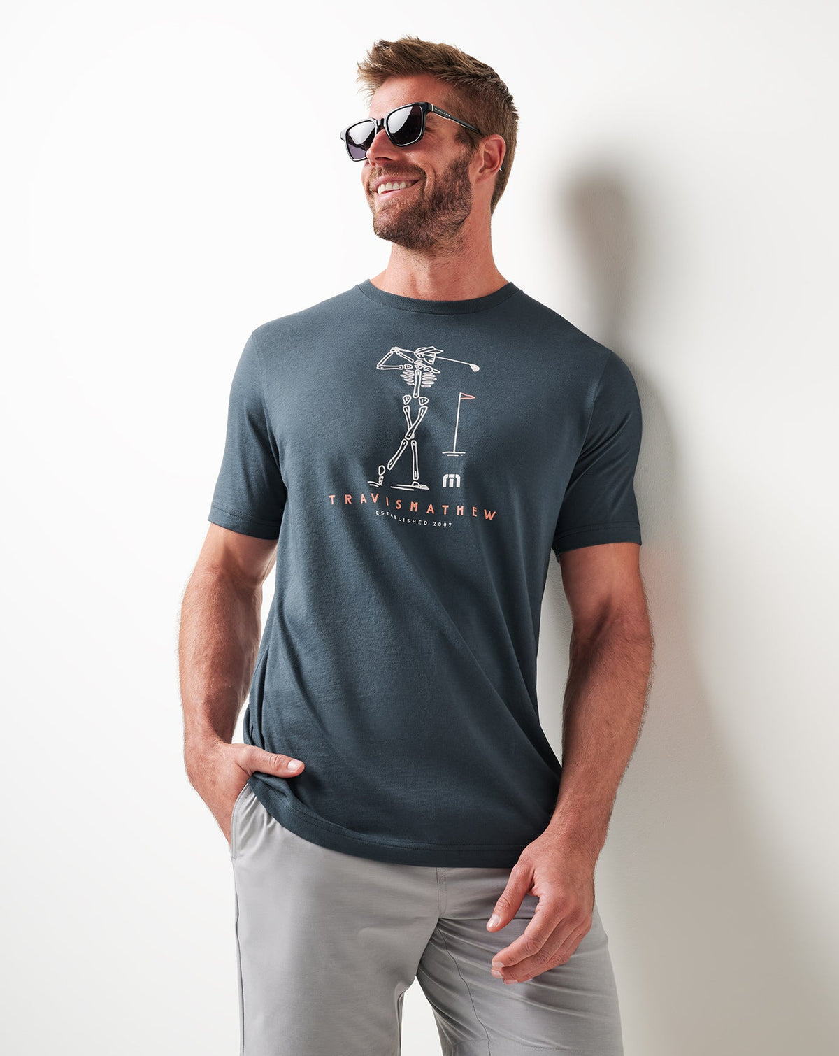 Lost Swing Tee Mood Indigo/Vintage Indigo | Travis Mathew
