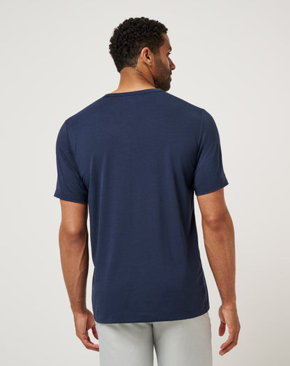Long Holiday Tee Total Eclipse | Travis Mathew