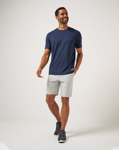 Long Holiday Tee Total Eclipse | Travis Mathew