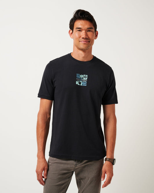 Private Suite Tee Black | Travis Mathew