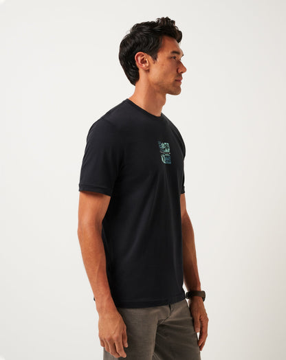 Private Suite Tee Black | Travis Mathew