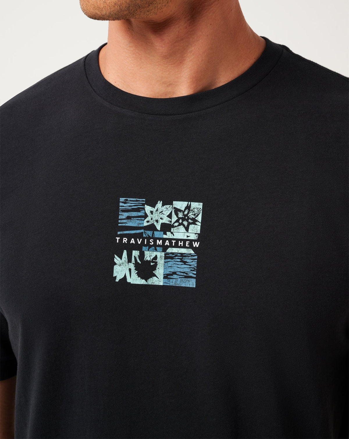 Private Suite Tee Black | Travis Mathew