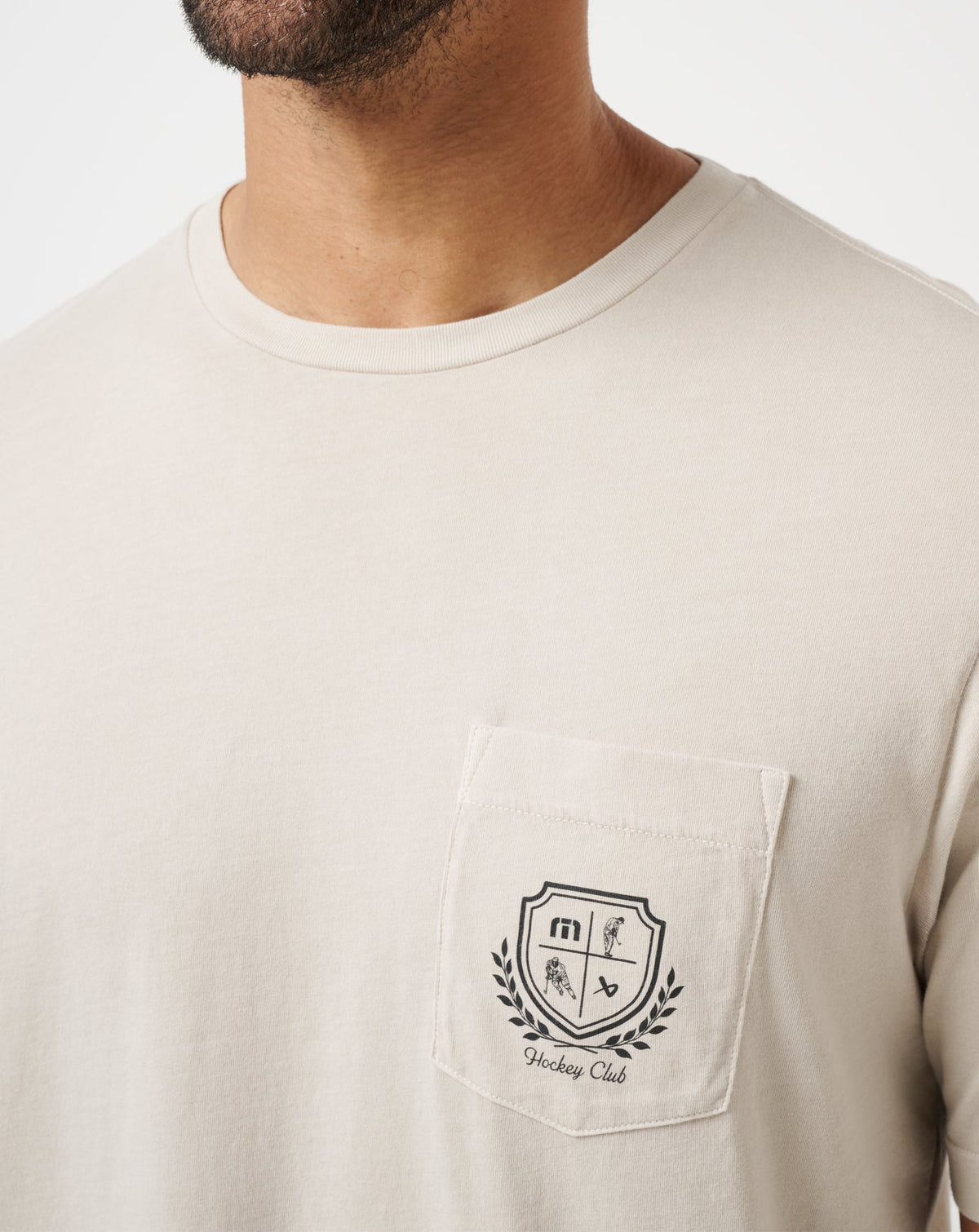 Face Off Tee Italian Sand | Travis Mathew