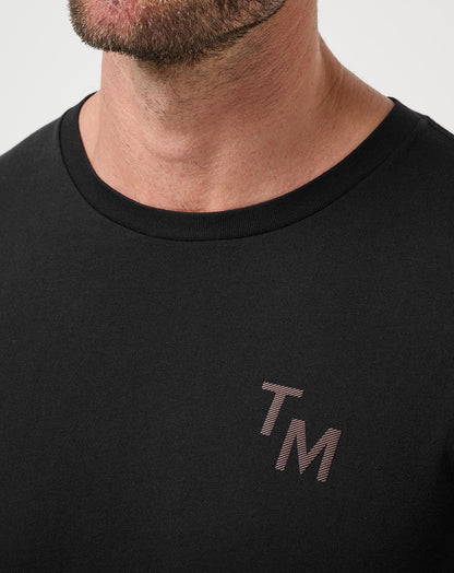 End Around Tee Black | Travis Mathew