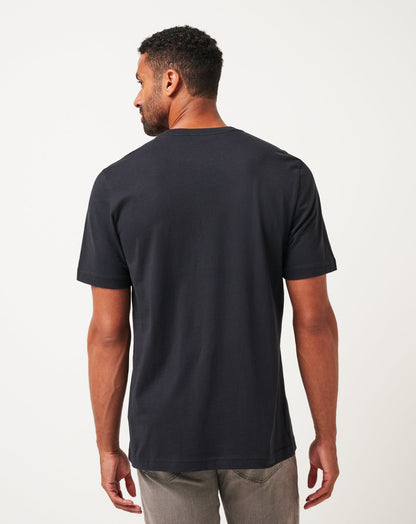 Passport Tee Black | Travis Mathew