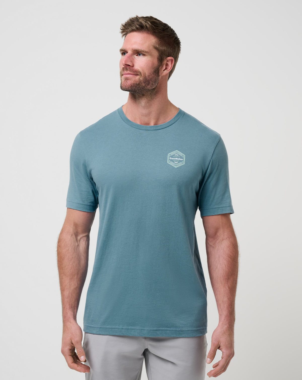 Maximum Stay Tee Captains Blue | Travis Mathew