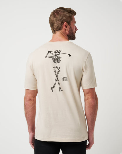 Course Rules Tee Italian Sand | Travis Mathew