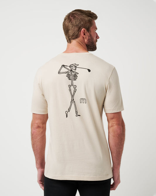 Course Rules Tee Italian Sand | Travis Mathew