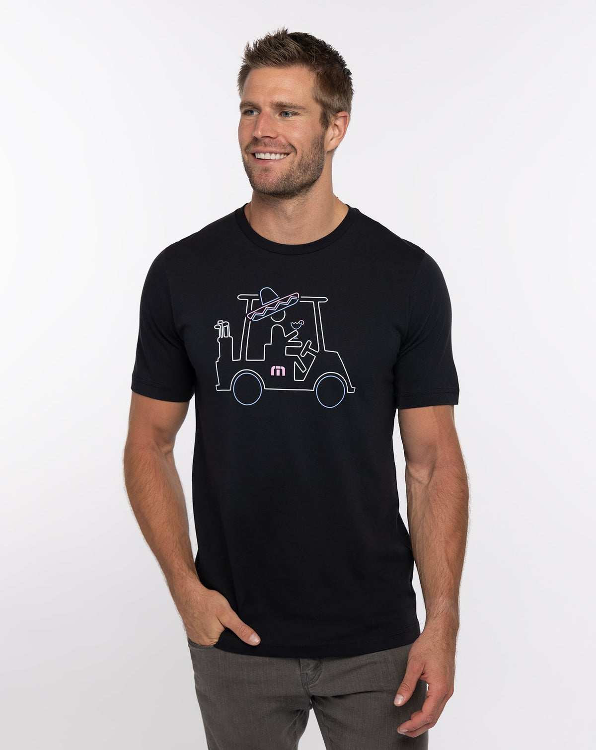 Margarita Memories Tee Black | Travis Mathew