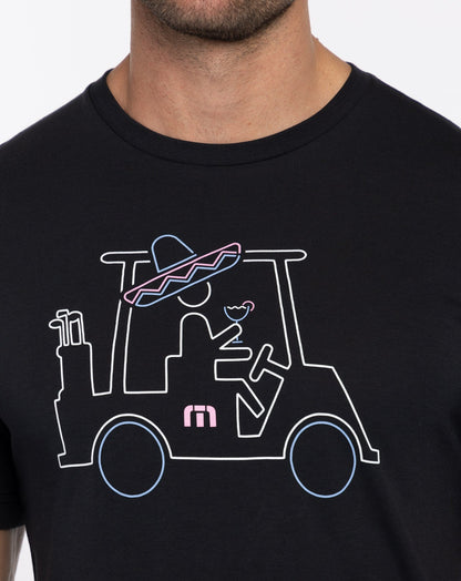 Margarita Memories Tee Black | Travis Mathew
