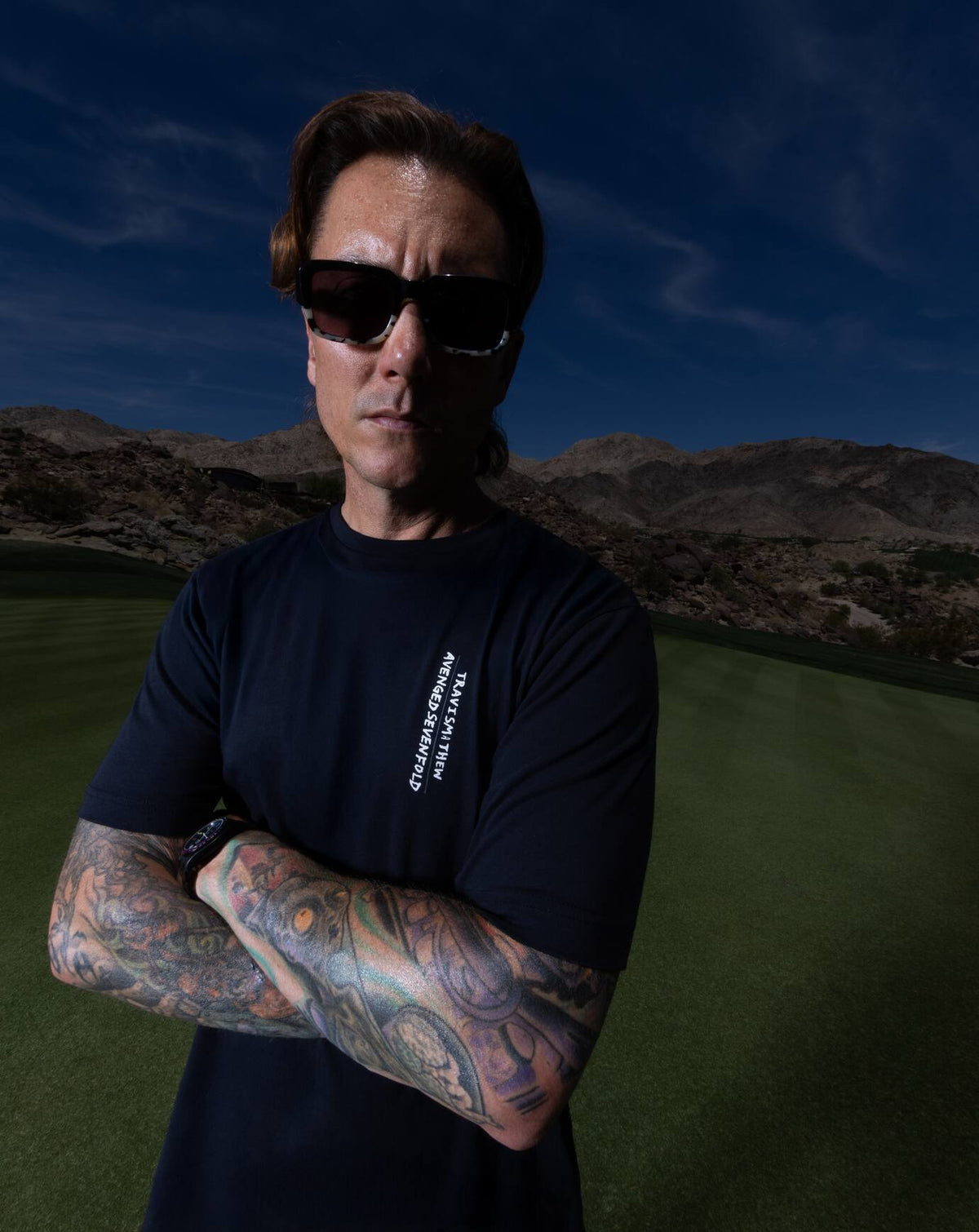 Shepherd Of Fire Tee Black | Travis Mathew