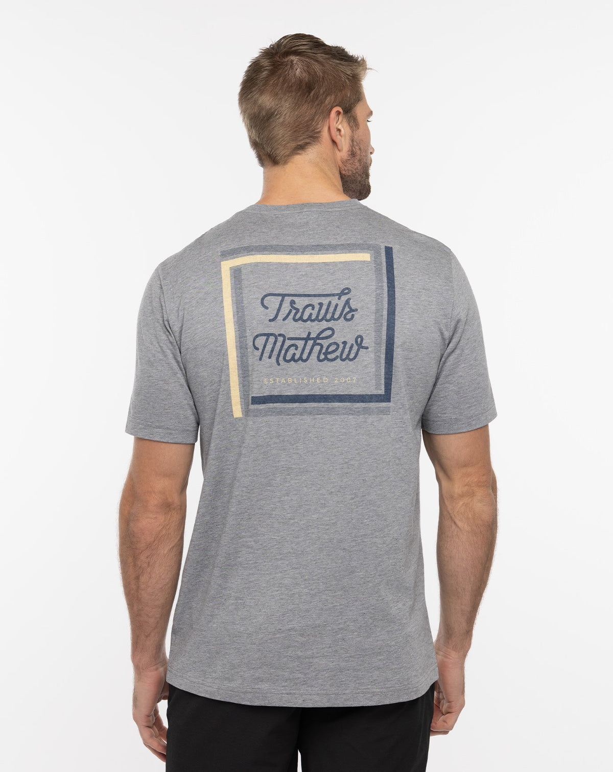 Riviera Maya Tee Heather Grey | Travis Mathew
