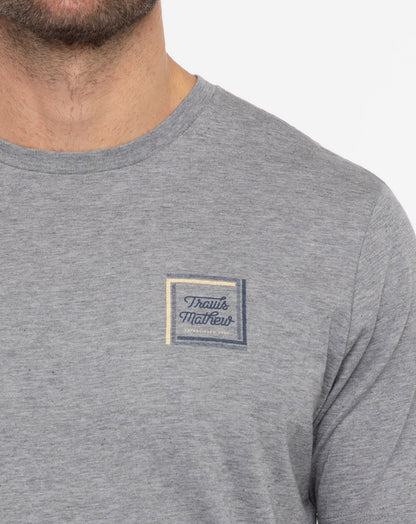 Riviera Maya Tee Heather Grey | Travis Mathew