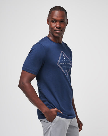 Barrel Ride Tee Total Eclipse | Travis Mathew