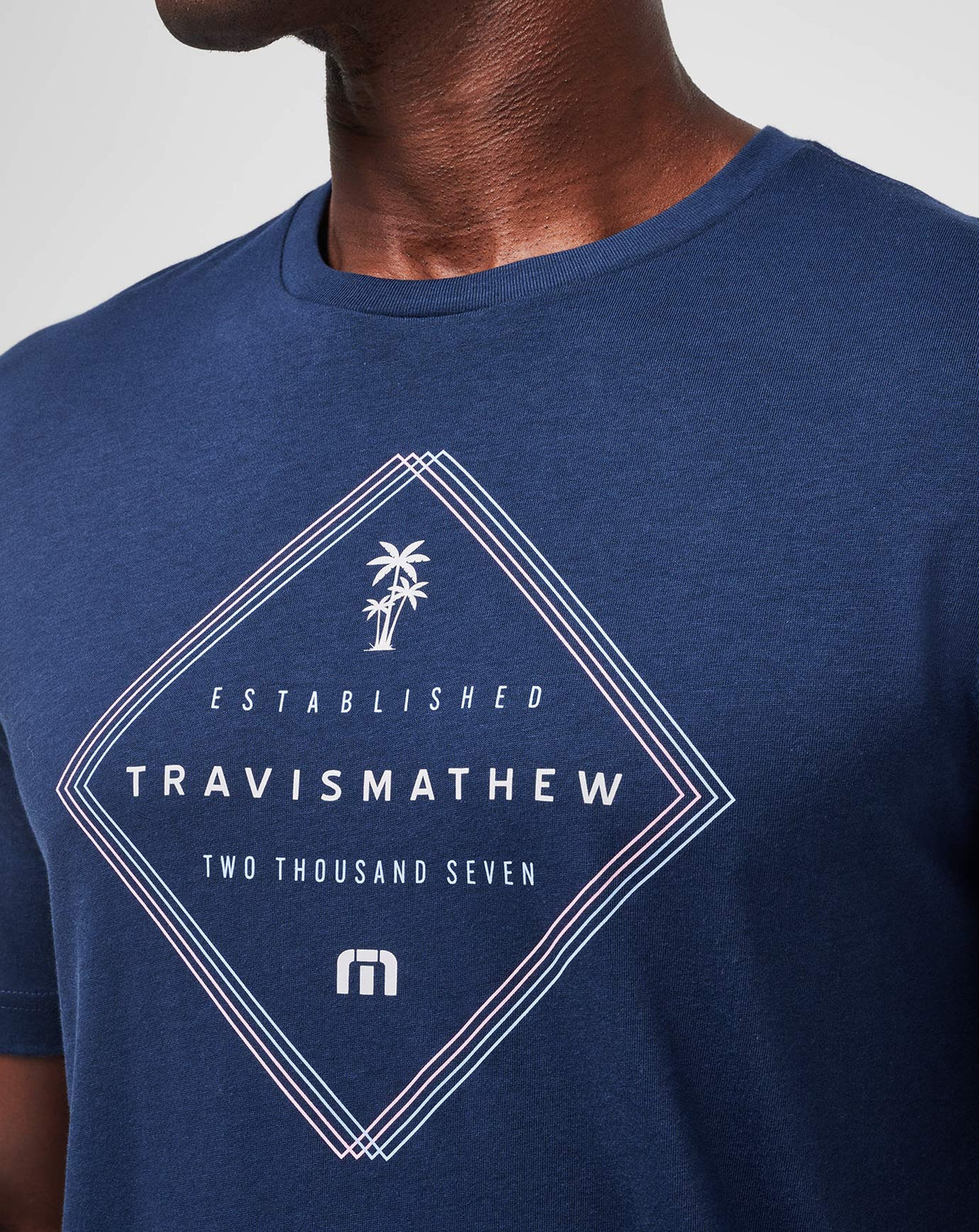 Barrel Ride Tee Total Eclipse | Travis Mathew