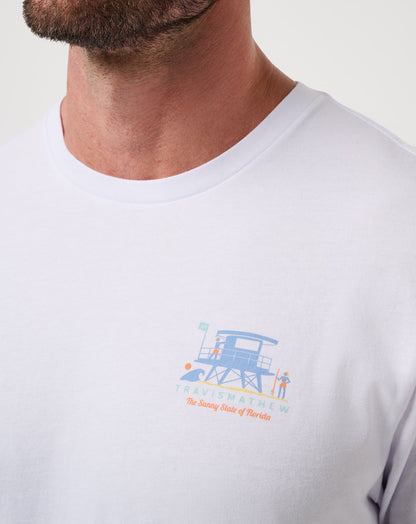 Key West Kiss Tee White | Travis Mathew