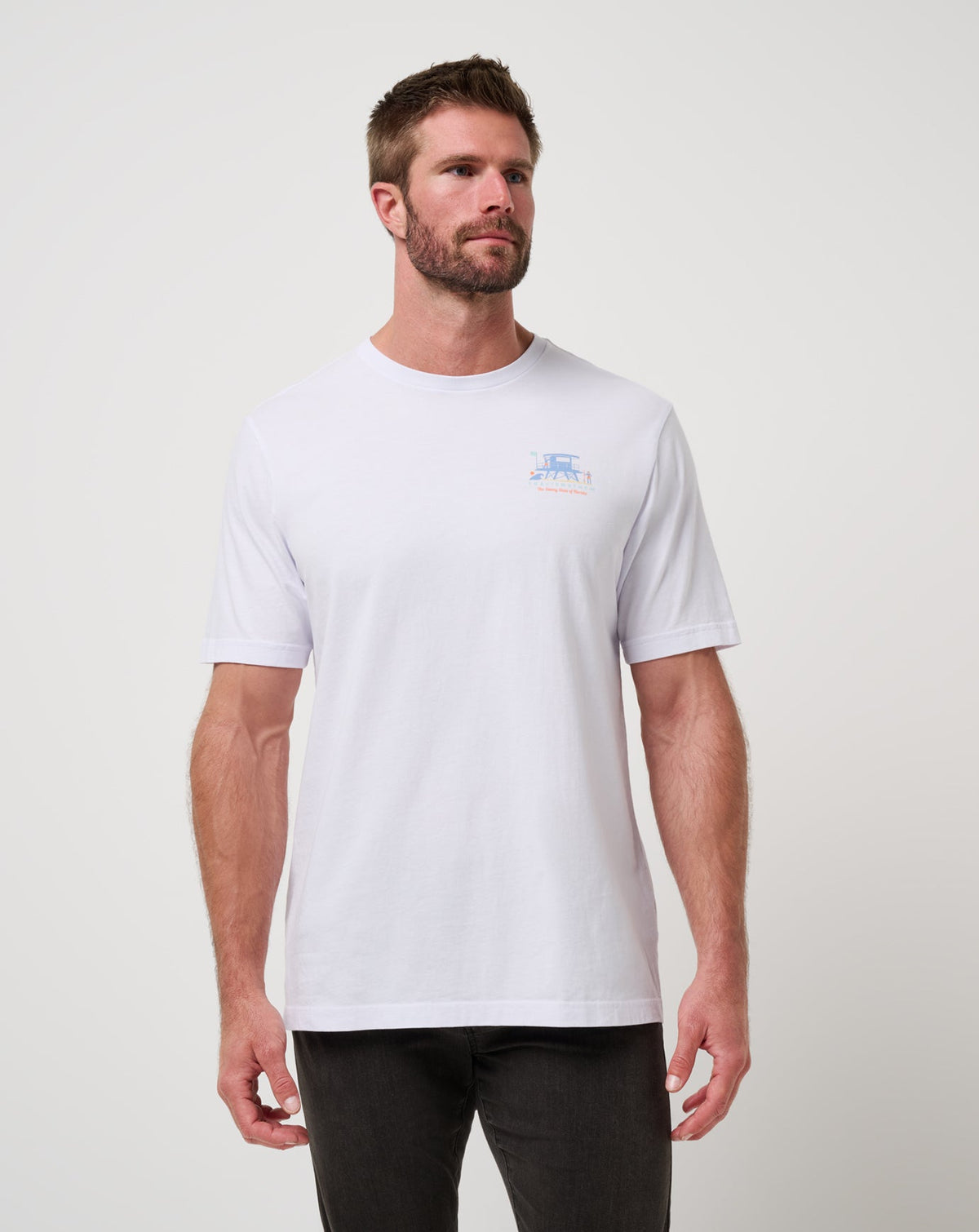 Key West Kiss Tee White | Travis Mathew
