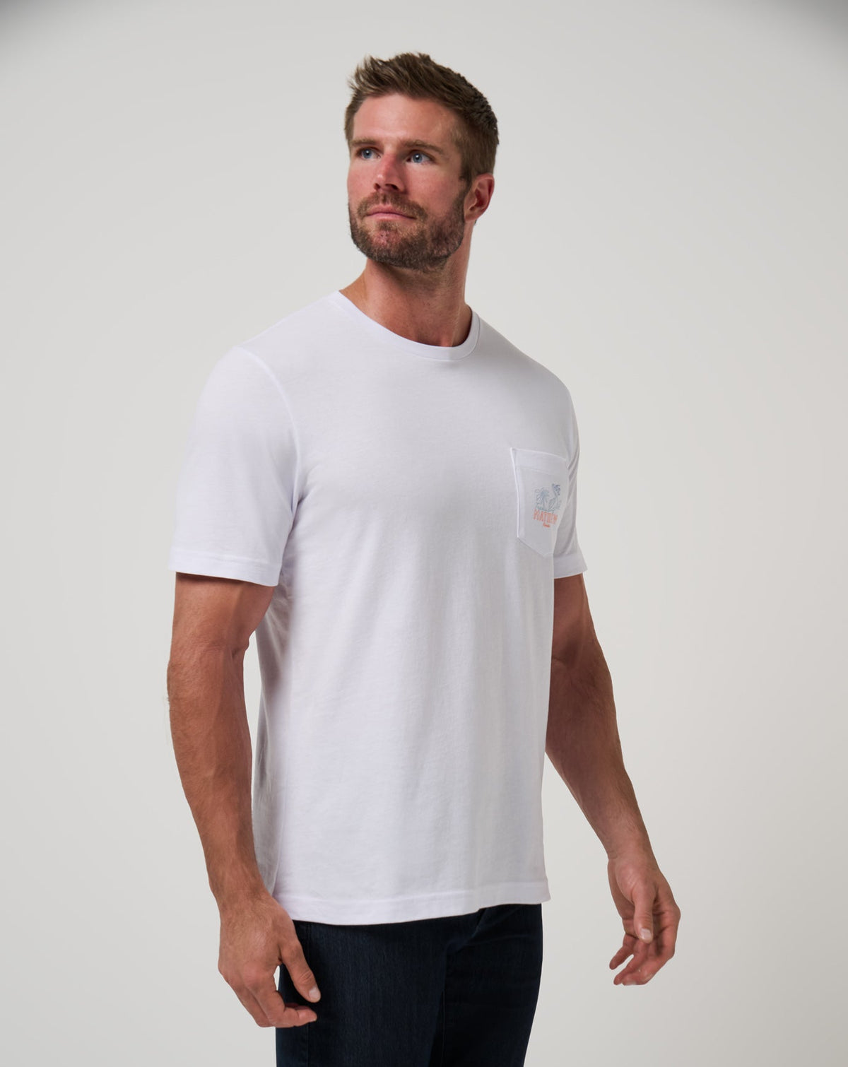 Siesta 2.0 Tee White | Travis Mathew