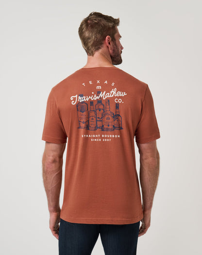 Shiner Shine Tee Maple | Travis Mathew