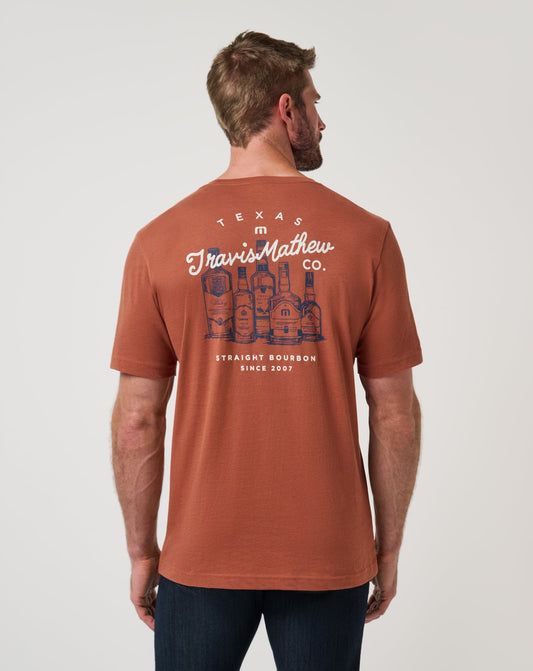 Shiner Shine Tee Maple | Travis Mathew