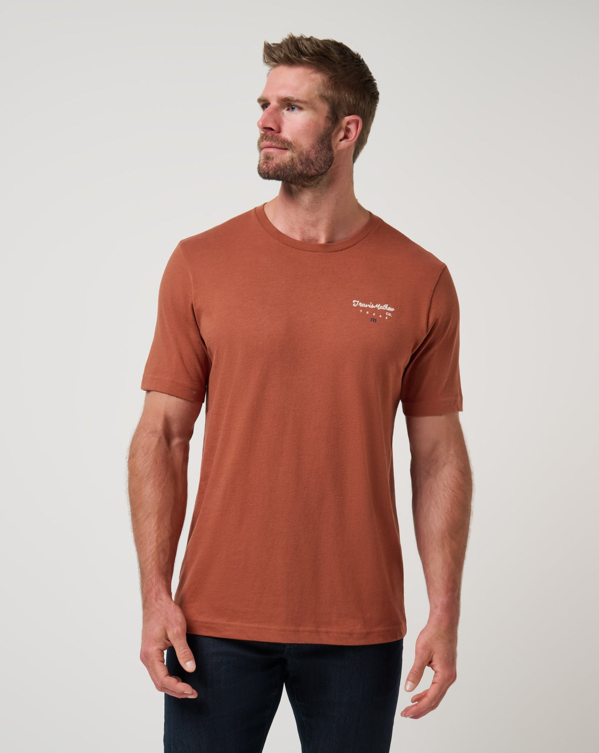 Shiner Shine Tee Maple | Travis Mathew