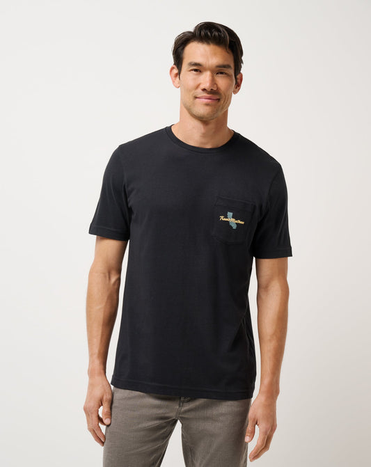 Pacific Grove Tee Black | Travis Mathew