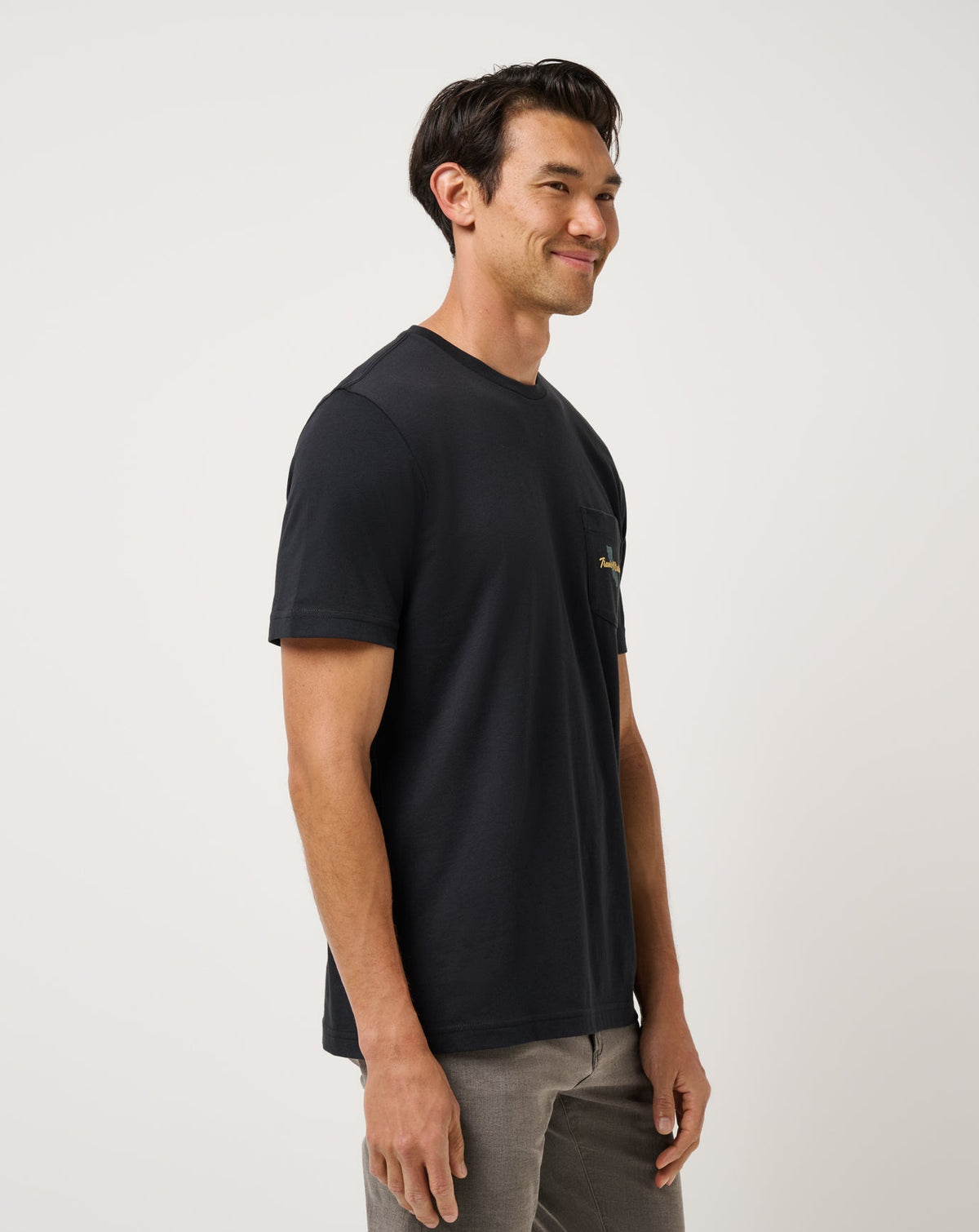 Pacific Grove Tee Black | Travis Mathew