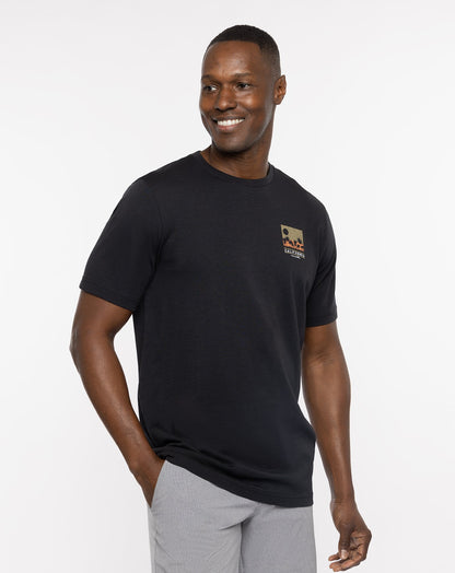 La Jolla 2.0 Tee Black | Travis Mathew