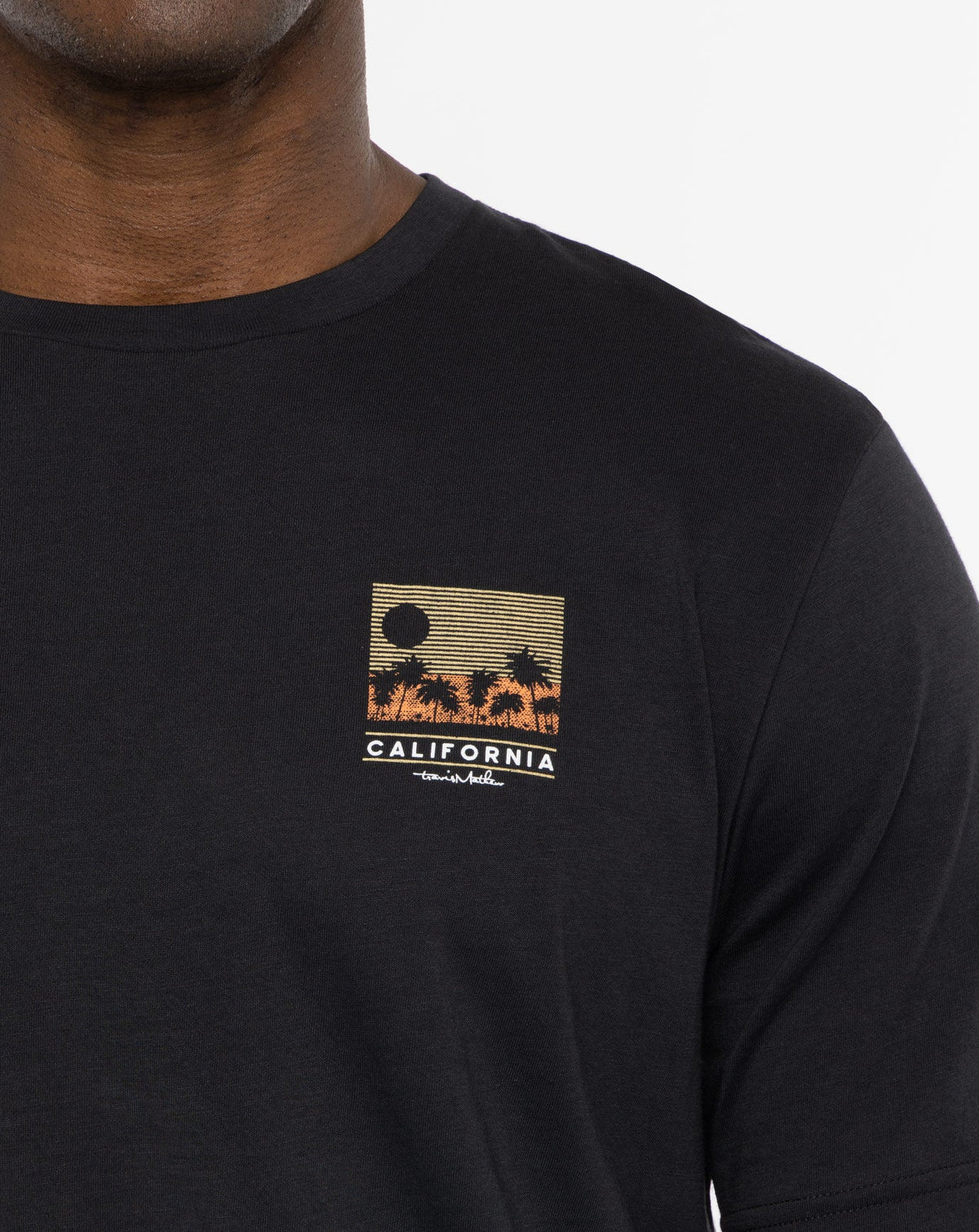 La Jolla 2.0 Tee Black | Travis Mathew