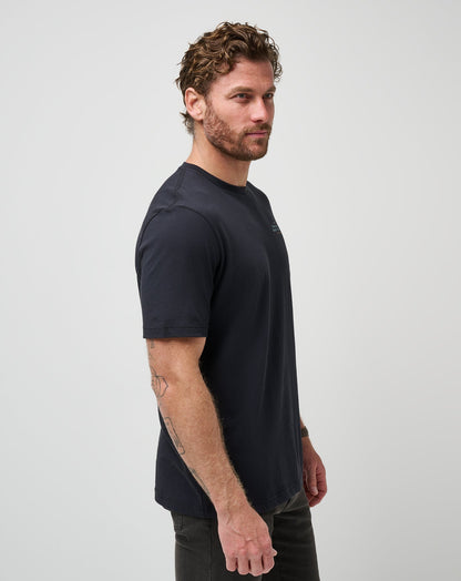 Nautical Nines Tee Black | Travis Mathew