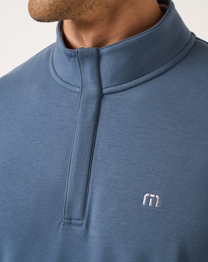 Cloud Quarter Zip 2.0 Bering Sea | Travis Mathew