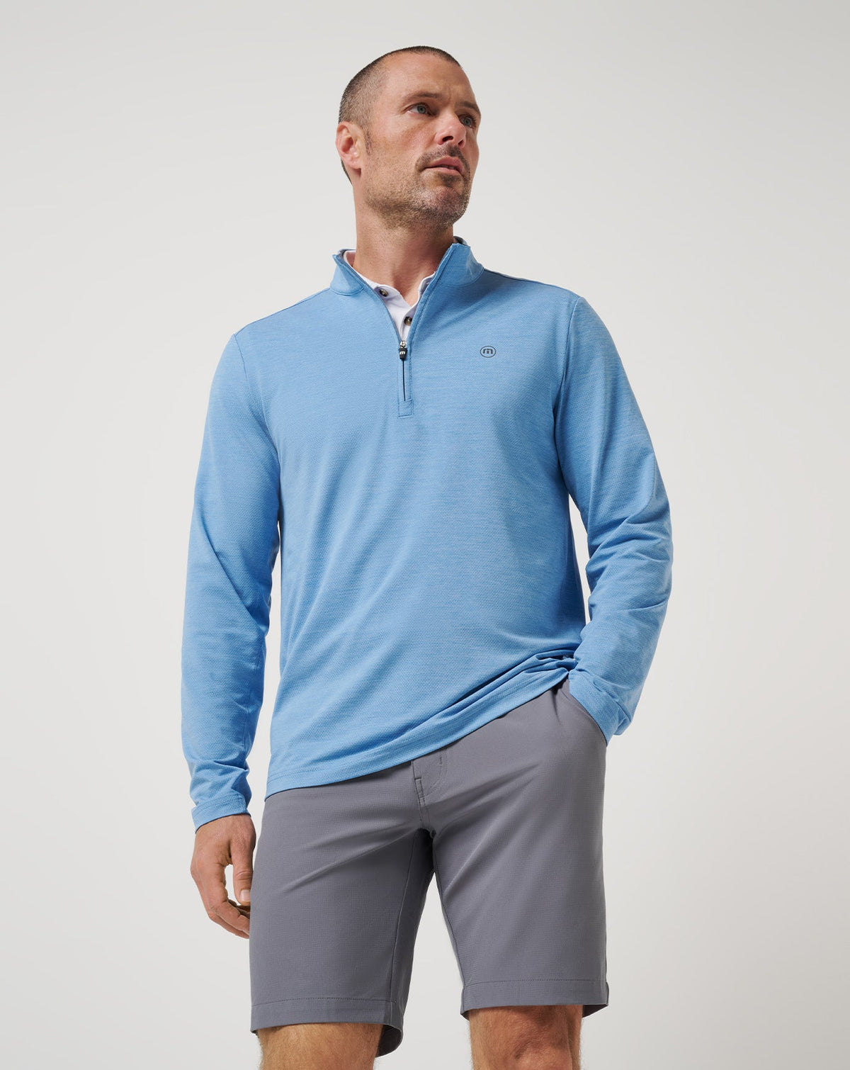 Heater Pro Quarter Zip Pacific Coast | Travis Mathew