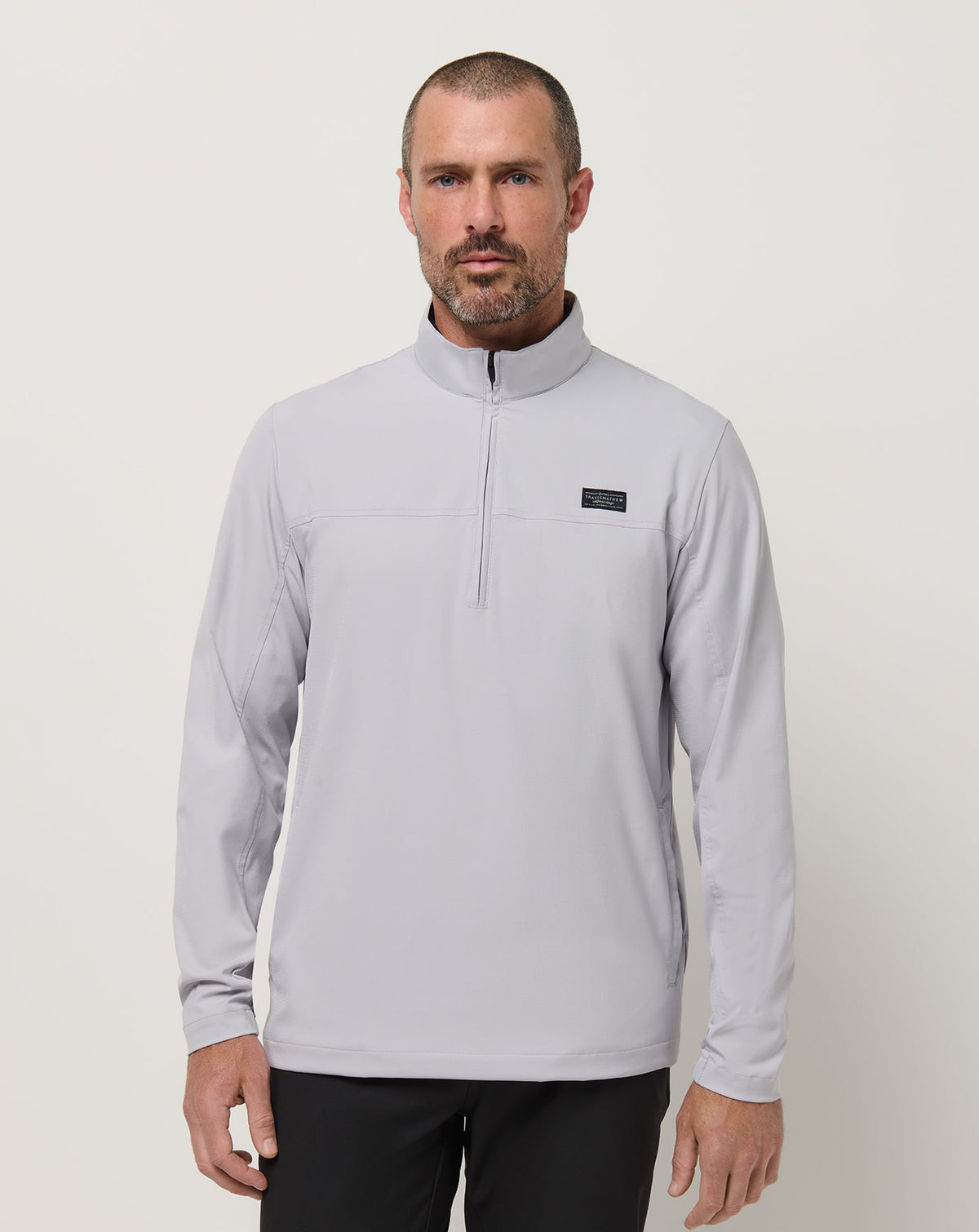 Wanderlust Quarter Zip Micro Chip | Travis Mathew